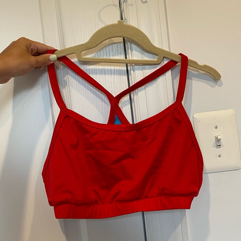 Real lifeguard bikini top size large